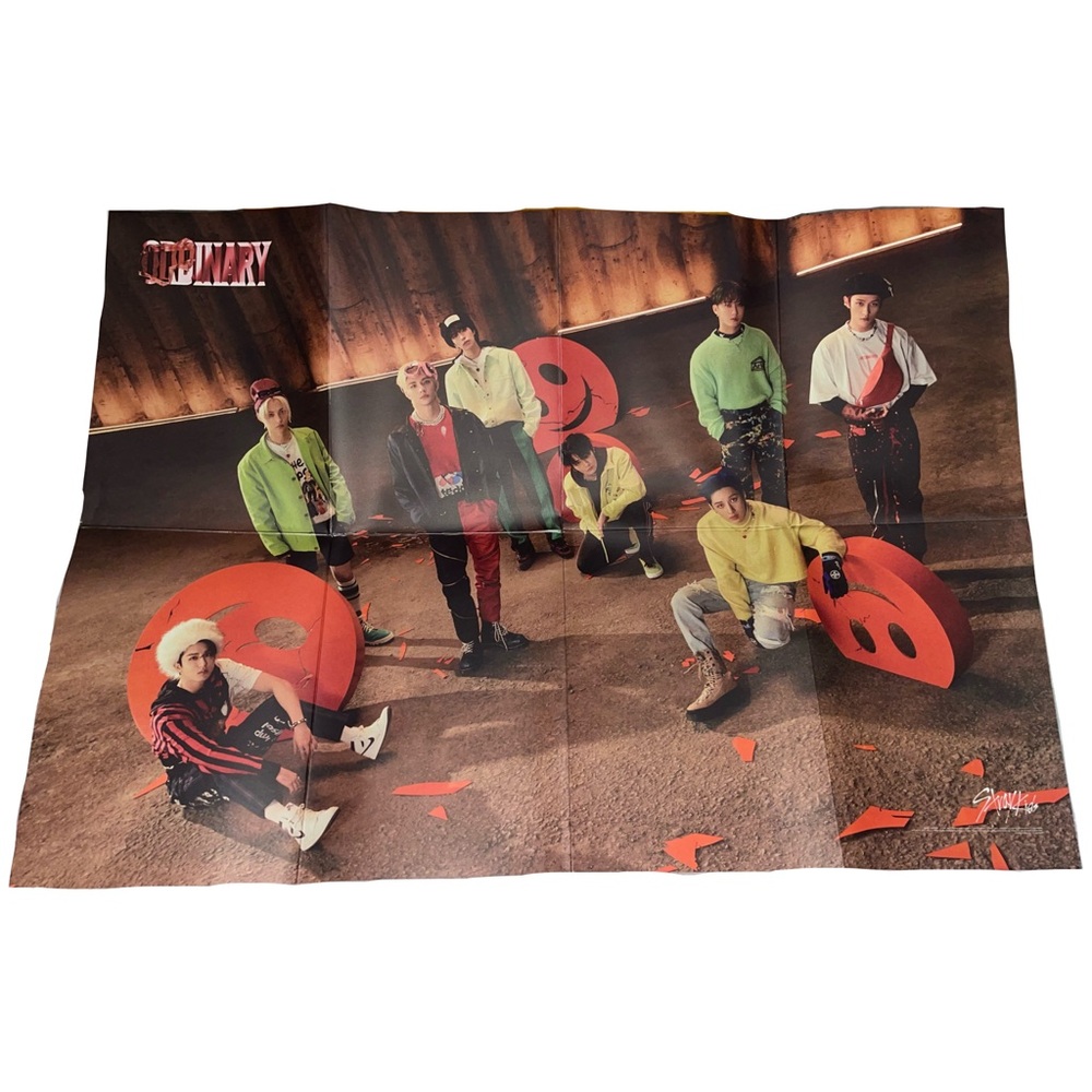 Stray Kids Oddinary Album Group Poster